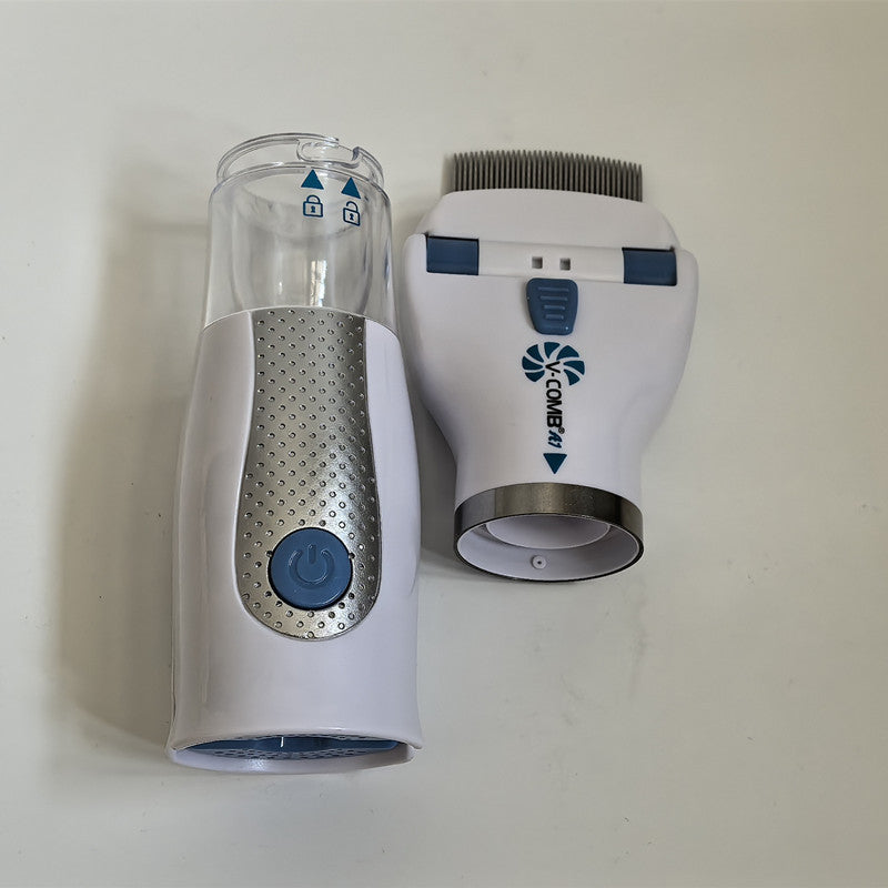 USB Rechargeable Pet Lice Remover for Dogs and Cats - Flea Comb for Hair Cleaning, Portable Lice Catcher - Smart Savvy