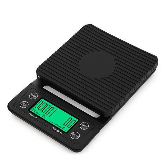 Digital kitchen coffee scale with timer