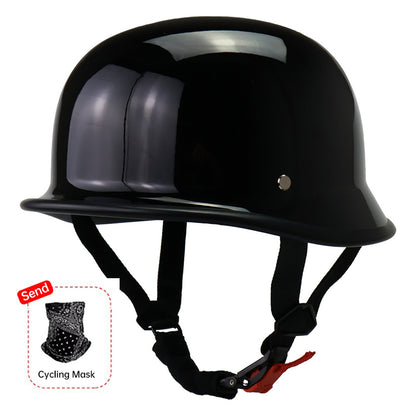 Half-Face Motorcycle Helmet for Cycling, with ECE and DOT Certifications. Made of ABS Material, Suitable for Men and Women. - Smart Savvy