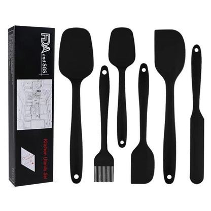Baking Tools Kitchen Scraper Spatula Silicone Scraper 6 Pieces Set Silicone Scraper Baking Scraper eprolo