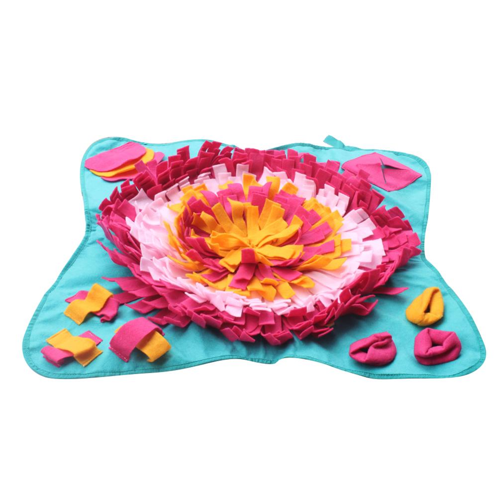 Dog Pet Snuffle Mat Washable Dog Training Blanket Dogs Smelling Mat IQ Training Pressure Releasing Nose Work Toy eprolo