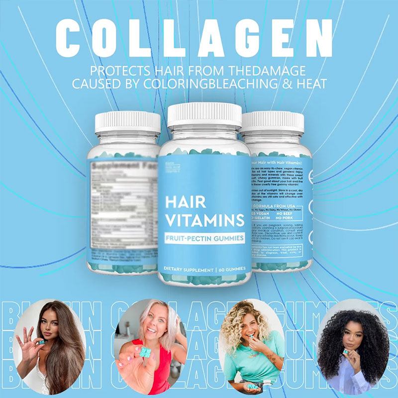 Hair gummies with biotin growth - Smart Savvy