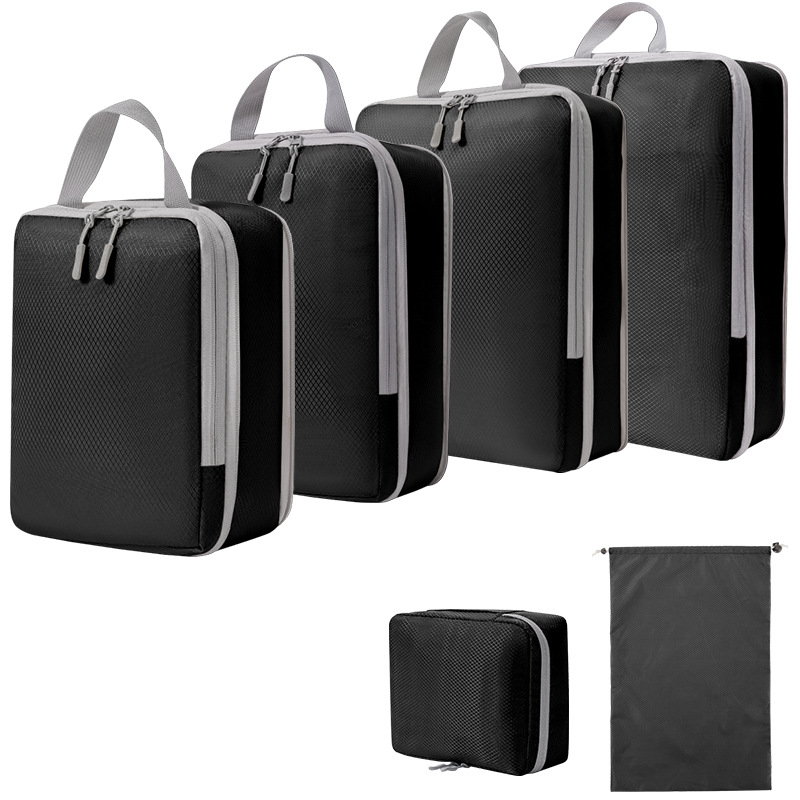 Compressed travel storage bag set, digital toiletries and cosmetics storage bag, shoes, luggage, clothing, travel storage bag eprolo