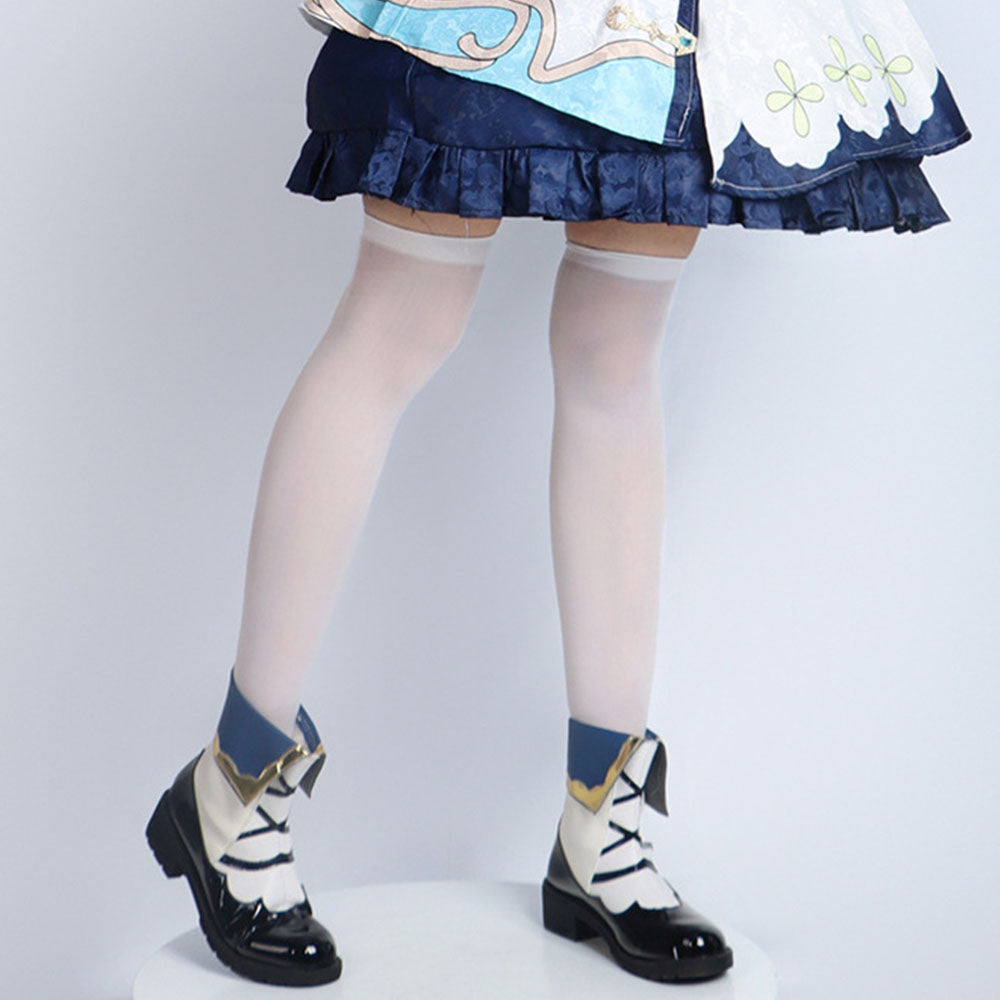 Genshin Impact cosplay animation clothing anime game Luoli girl Mond Barbara cos clothing matching shoes - Smart Savvy