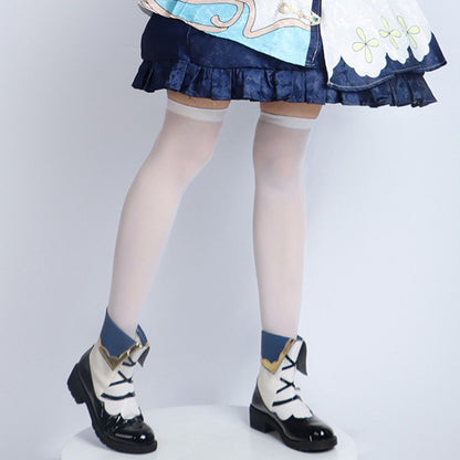 Genshin Impact cosplay animation clothing anime game Luoli girl Mond Barbara cos clothing matching shoes - Smart Savvy
