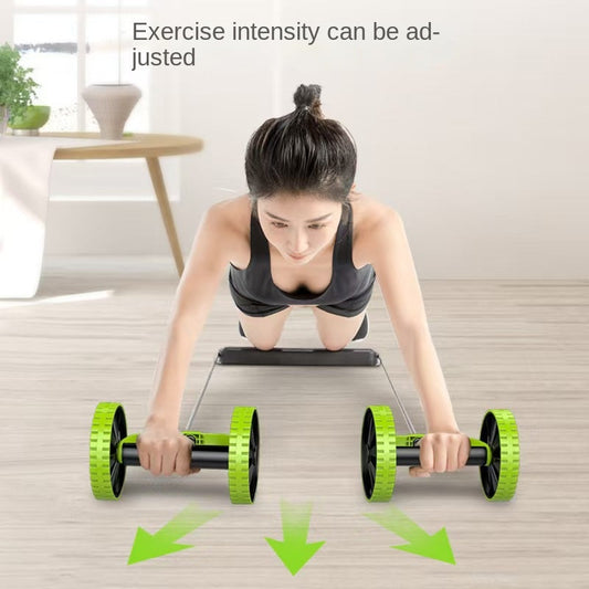 Cross-border Multi-functional Abdominal Trainer Ab Wheel Twist Plate Ab Roller Premium Rotating with Pull Rope Ab Roller eprolo