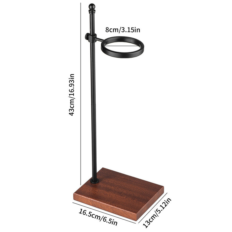 Spiral Cooling Pour-Over Coffee Filter Holder, Ins-Style Americano Dripper Stand with Spiral Chilling Design eprolo