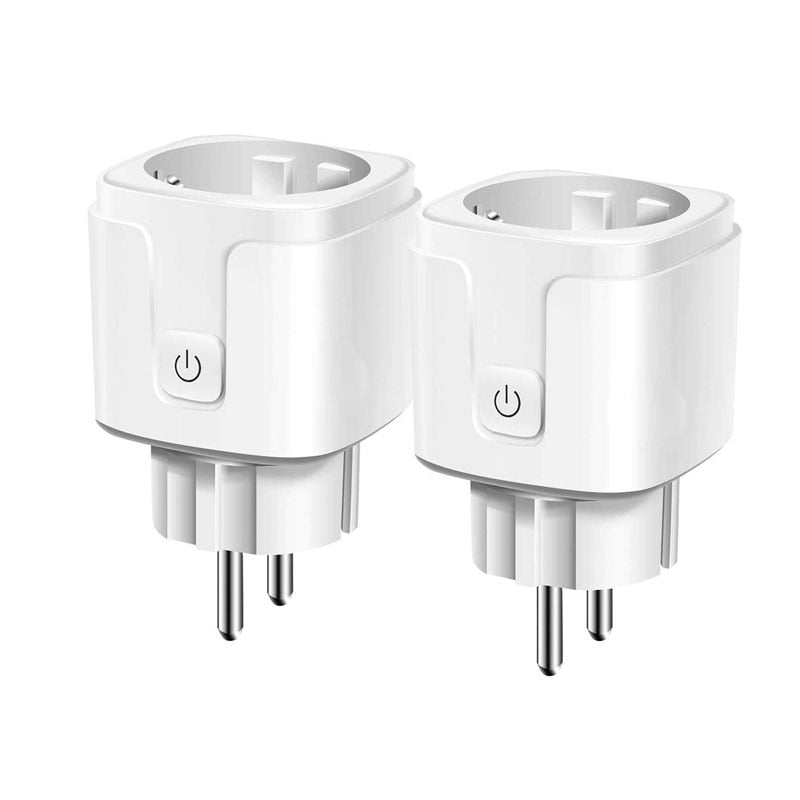Smart WiFi Plug Adaptor 16A Remote Voice Control Power Monitor Socket Outlet Timing Function Work With Alexa Google Home Tuya eprolo