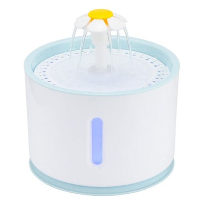 2.4L Automatic Pet Cat Water Fountain with LED Electric USB Dog Cat Pet Mute Drinker Feeder Bowl Pet Drinking Fountain Dispenser eprolo