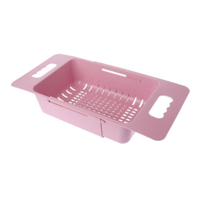 Kitchen Sink Dish Drainer Drying Rack Washing Holder Basket Organizer Kitchen Vegetables Water filter basket Shelf eprolo