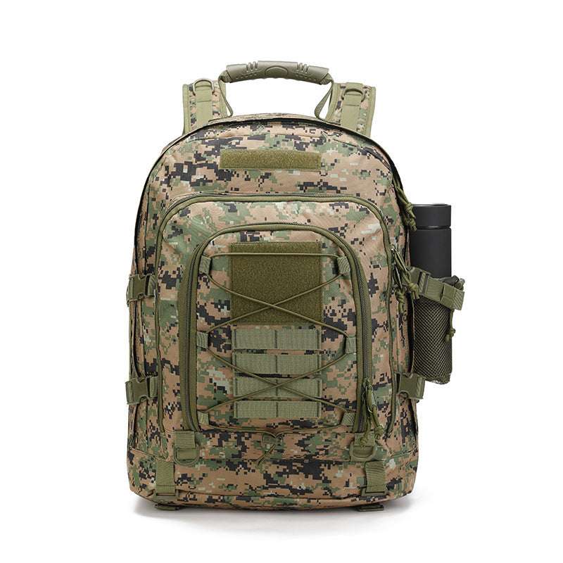 65L Men's Outdoor Tactical Backpack: large - capacity, ideal for hiking, camping, and travel. A military - style rucksack - Smart Savvy