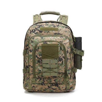 65L Men's Outdoor Tactical Backpack: large - capacity, ideal for hiking, camping, and travel. A military - style rucksack - Smart Savvy