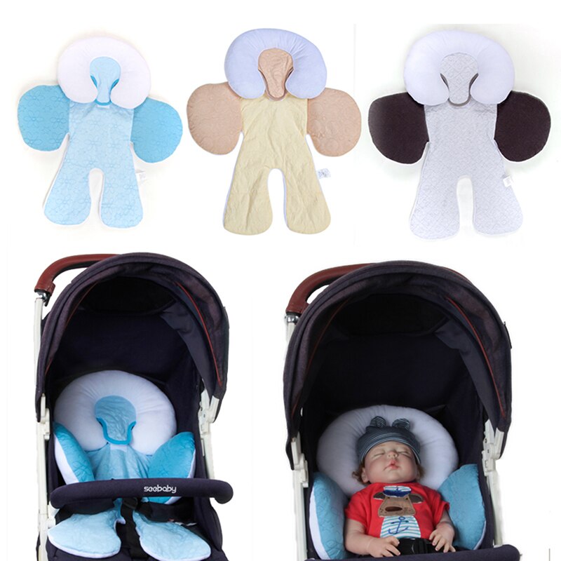 Baby Pusher Pad Thick Baby Protective Cotton Pad Two-sided Upholstered Child Safety Seat Cushion eprolo