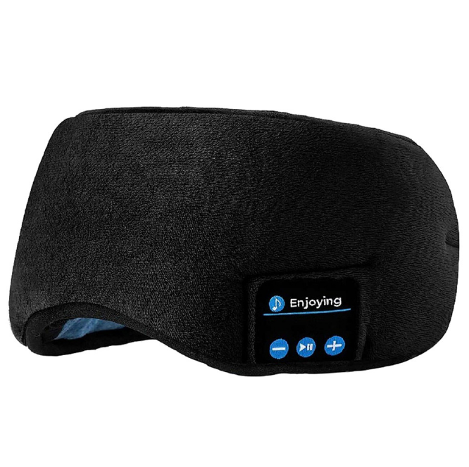 3D Bluetooth Eye Mask Headset Wireless Music Bluetooth Eye Mask New Sleep Bluetooth Eye Mask Stereo eprolo