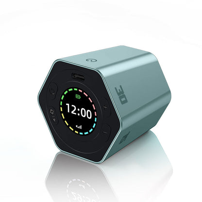 Hexagon Digital Clock Timer Magnetic Cubes Timer Kitchen Hexagon Flip Timer for Studying Cooking Exercising Easy To Use Magnetic eprolo