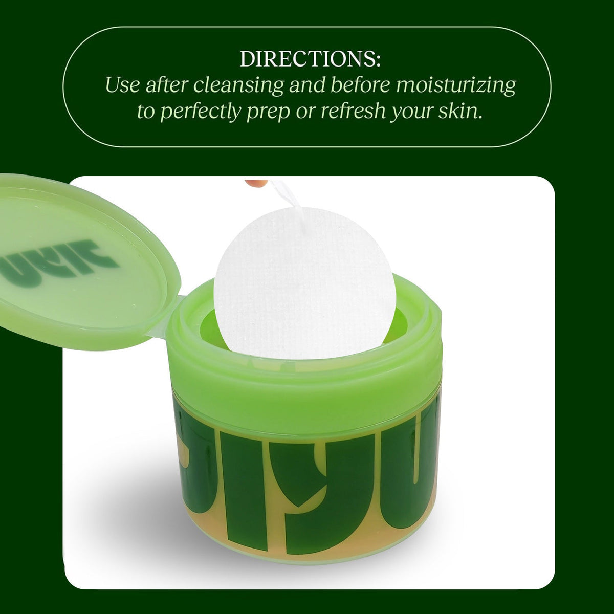 Cucumber Hydrogel Patches Cleansing Pads 100-Pack OEM Processing eprolo