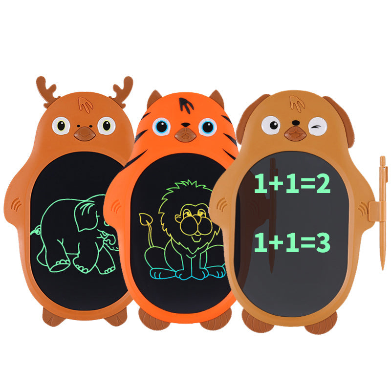 8.5 Inch Cartoon Children's Drawing Writing LCD Writing Board Light Energy Small Blackboard LCD Graffiti Board eprolo