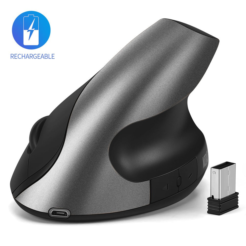 Ergonomic Optoelectronic Silent Charging 2.4G Wireless Mouse Vertical and Handheld eprolo