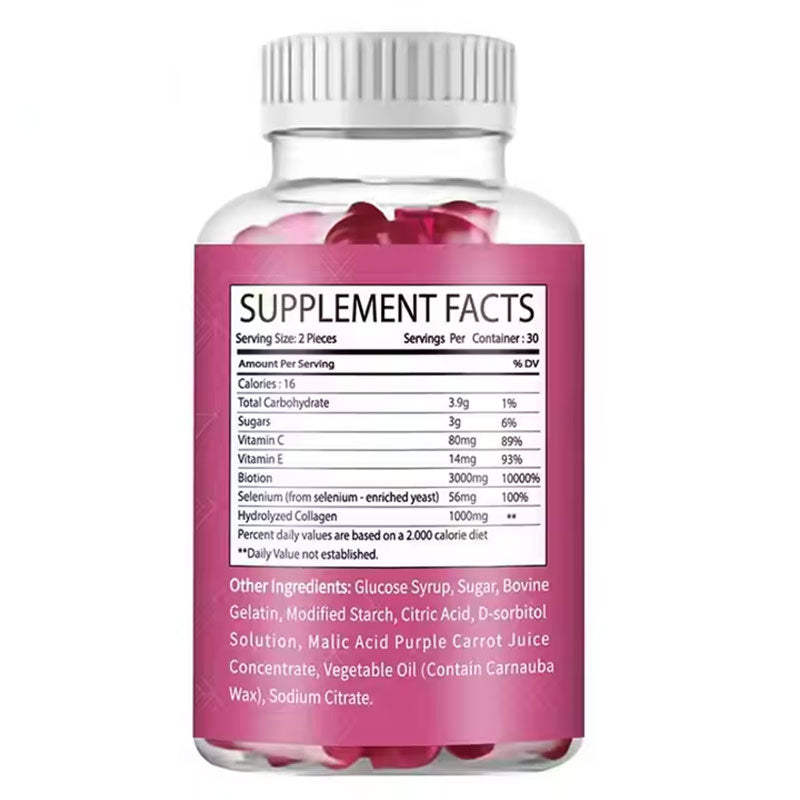 Collagen gummy bear gummy biotin - Smart Savvy