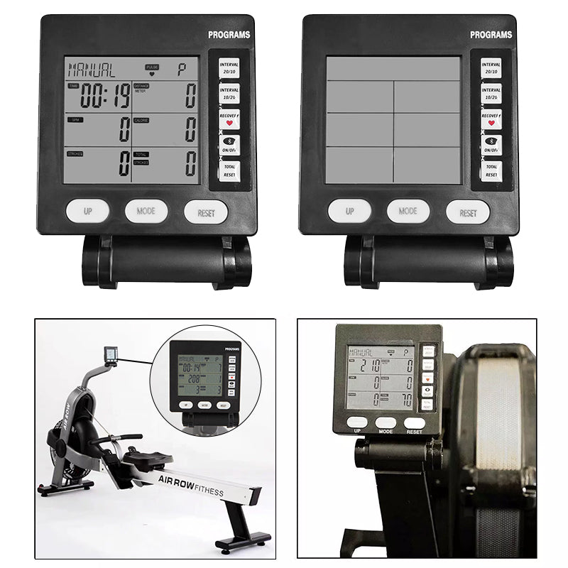 New multifunctional rowing machine counter, durable, easy to install, suitable for office and hotel workouts. - Smart Savvy