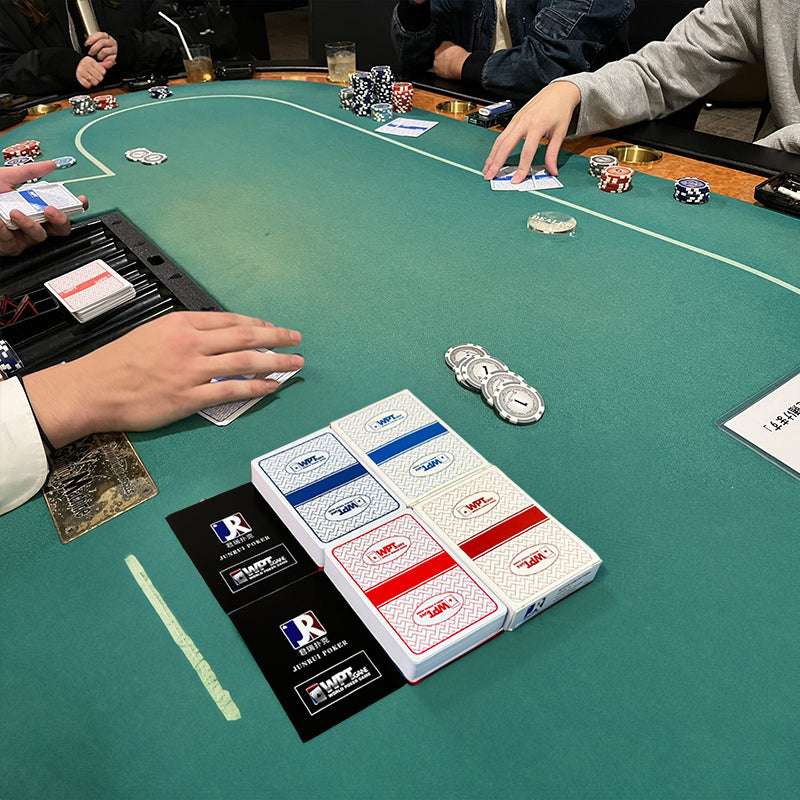 WPT Texas Hold'em Poker Cards. High - grade hard plastic, wholesale, full box, competition - spec, waterproof & anti - fold - Smart Savvy