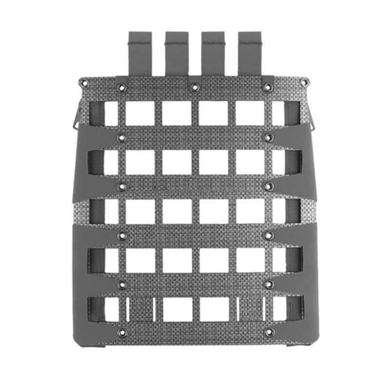 Tactical Vest - Molle Zipper Back Panel, for Paintball, Airsoft, Outdoor Hunting. Plate Carrier Expansion Equipment. - Smart Savvy