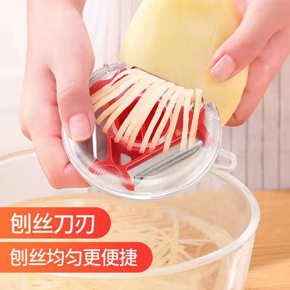 Magic Trio Peeler Set Slicer Stainless Steel Peeler Shredder Julienne Cutter Multi Peel Blade Zesters Grater Kitchen Tool eprolo