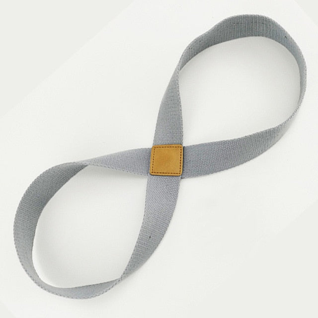 Yoga Stretch Strap Belt 8-shaped Women Pull Up Bands Belt Rope for Wrist Training Gym Pilates Physical Therapy Fitness Equipment eprolo