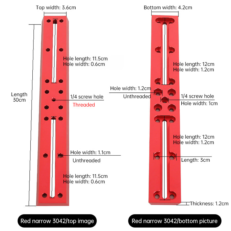 Vixen Red Dovetail Plate, Multi - function, for Astronomical Telescopes - Smart Savvy