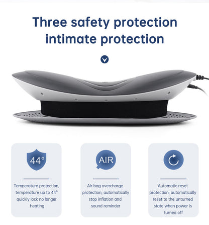 Smart Heated Back Massager with Air Traction & Infrared Therapy – Relieve Lower Back Pain Fast - Smart Savvy