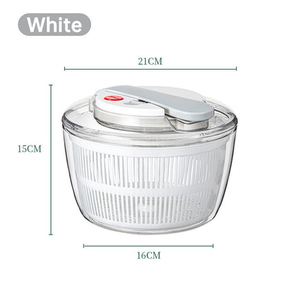 Multifunction 3 in 1 kitchen fruit vegetable dryer tools large manual Lettuce salad Spinner with Lidmaterial: plastic eprolo