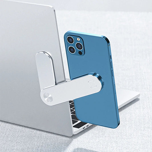 Magnetic Phone Holder Aluminium Alloy Dual-Screen Laptop Screen Expansion Stand Computer Mobile Phone The Same Screen Bracket eprolo