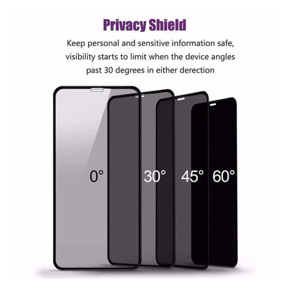 30 Degrees Privacy Screen Protectors for IPhone 12 11 Pro Max 13 Mini Anti-spy Protective Glass for IPhone XS XR X 7 Plus eprolo