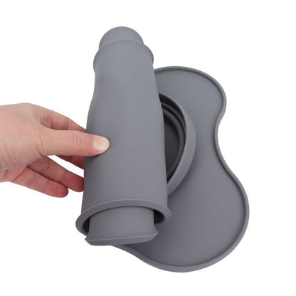 Portable Silicone Pet Bowl Folding Travel Dog Bowls Walking Water cat Bowl For Small Medium Dogs Cat Bowls Pet Eating Dishes eprolo