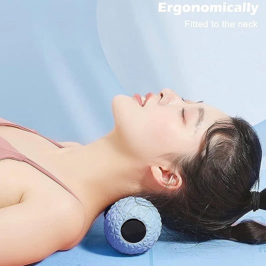 EVA Peanut Massage Ball Double Lacrosse Massage Ball Mobility Ball for Physical Therapy Deep Tissue Massage Tool Back Hand Foot eprolo