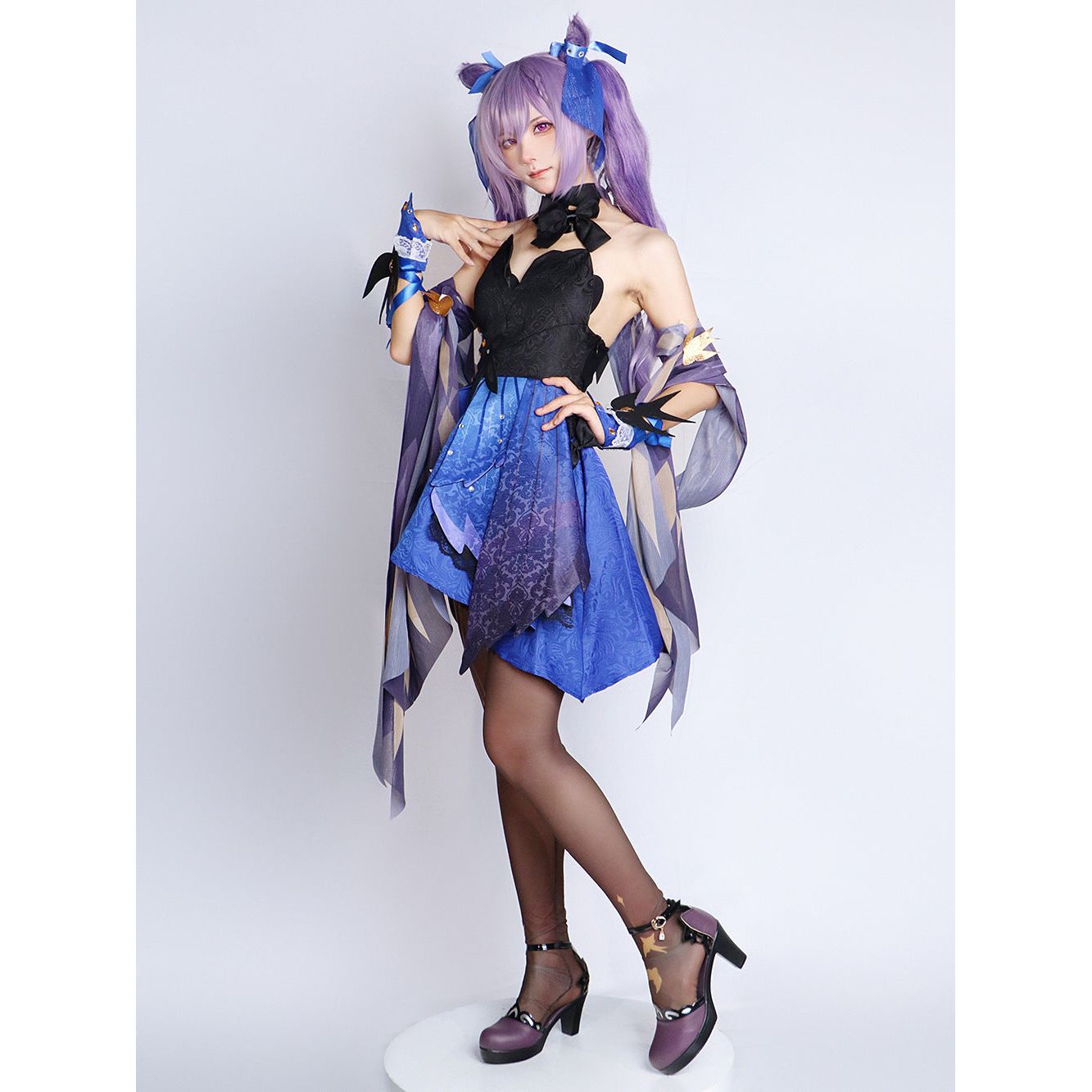 Shoes matching Genshin Impact Keqing cos clothing - Smart Savvy