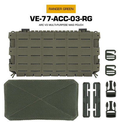Tactical ARC V3 Molle Mag Pouch for M4/AR15, laser-cut, for hunting & airsoft. - Smart Savvy