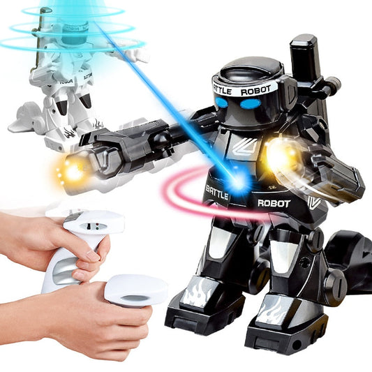 RC Robot Toy Combat Robot Control RC Battle Robot Toy For Boys Children Gift With Light Sound Remote Control Toys Body Sense eprolo