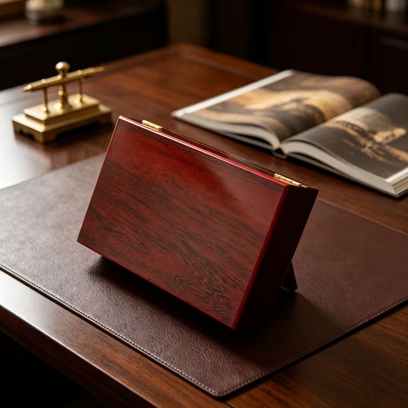 Classic Wooden Jewelry Box with Lock – Premium Storage Case eprolo