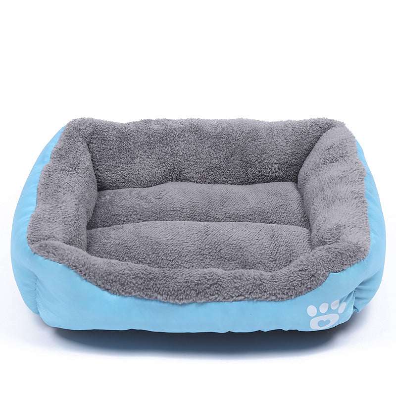 New, soft, and cozy fleece pet bed. Waterproof bottom. Suitable for small, medium & large pets. Keeps pets warm. - Smart Savvy