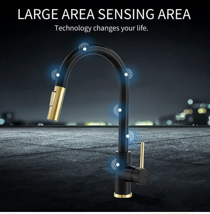 304 stainless steel kitchen faucet, hot and cold water pull-out vegetable basin sink faucet eprolo