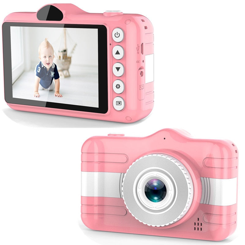 Child Camera Digital Camera 3.5 inch Cute Cartoon Camera Toys Children Birthday Gift 12MP 1080P Photo Video Camera For Kids eprolo