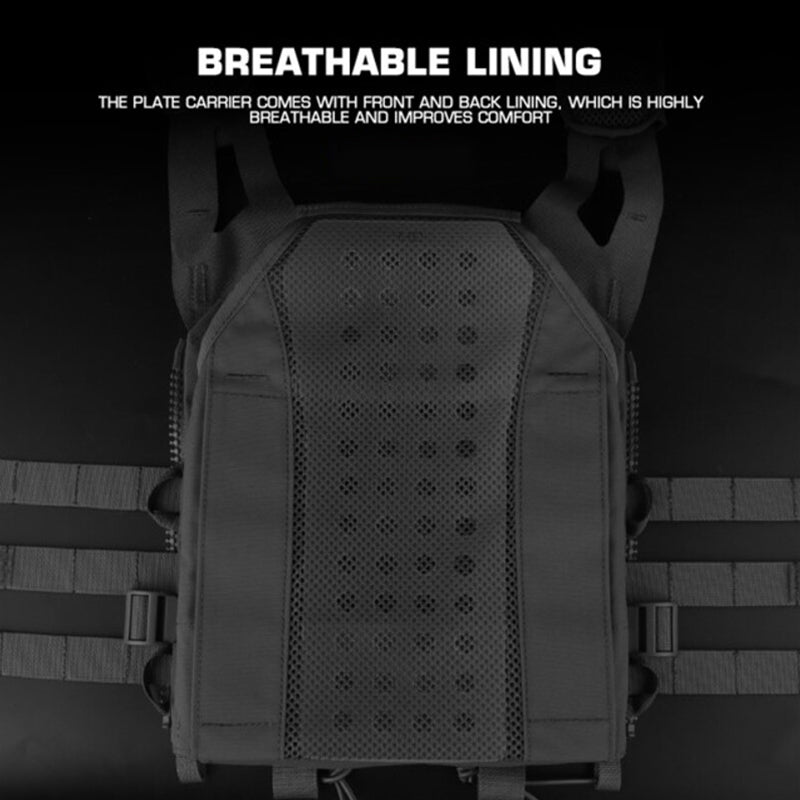 R Series JPC 3.0 Assault Tactical Set, Quick-Release, for Airsoft & Hunting, with Pouch. - Smart Savvy