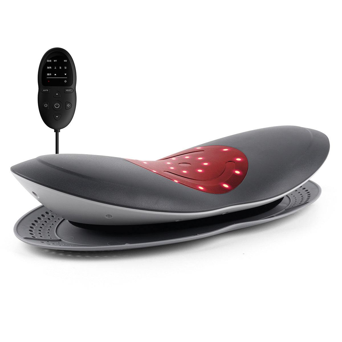 Smart Heated Back Massager with Air Traction & Infrared Therapy – Relieve Lower Back Pain Fast - Smart Savvy