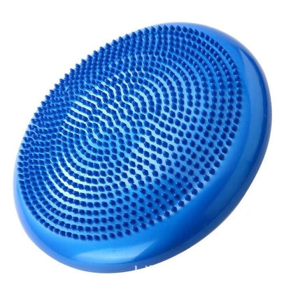 PVC Inflatable Yoga Massage Ball Fitness Yoga Balancing Ball Pad Training Cushion Stability Exercise Point Massage Mat Ball Dish eprolo