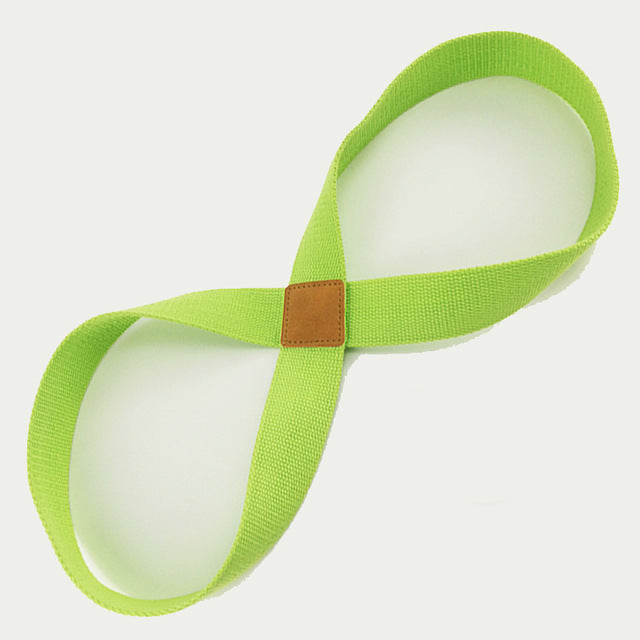 Yoga Stretch Strap Belt 8-shaped Women Pull Up Bands Belt Rope for Wrist Training Gym Pilates Physical Therapy Fitness Equipment eprolo