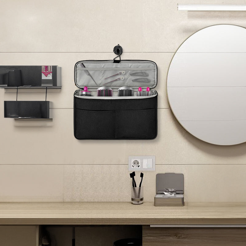 Travel storage bag compatible with Dyson Airwrap Styler, a portable organizer with multi-pockets for hair curler and attachments - Smart Savvy