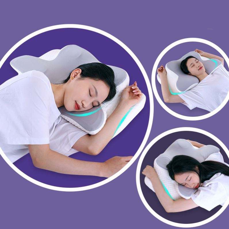 Ergonomic Cervical Pillow For Sleeping Orthopedic Support Pillows Odorless Contour Neck Pain Memory Foam Pillow - Smart Savvy