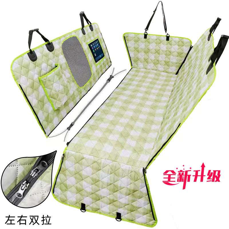 Divisible Waterproof Car Seat Pad for Rear Seats - Suitable for Pets and Humans, Thickened and Water-Resistant Automotive Backseat Pet Pad - Smart Savvy