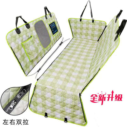 Divisible Waterproof Car Seat Pad for Rear Seats - Suitable for Pets and Humans, Thickened and Water-Resistant Automotive Backseat Pet Pad - Smart Savvy